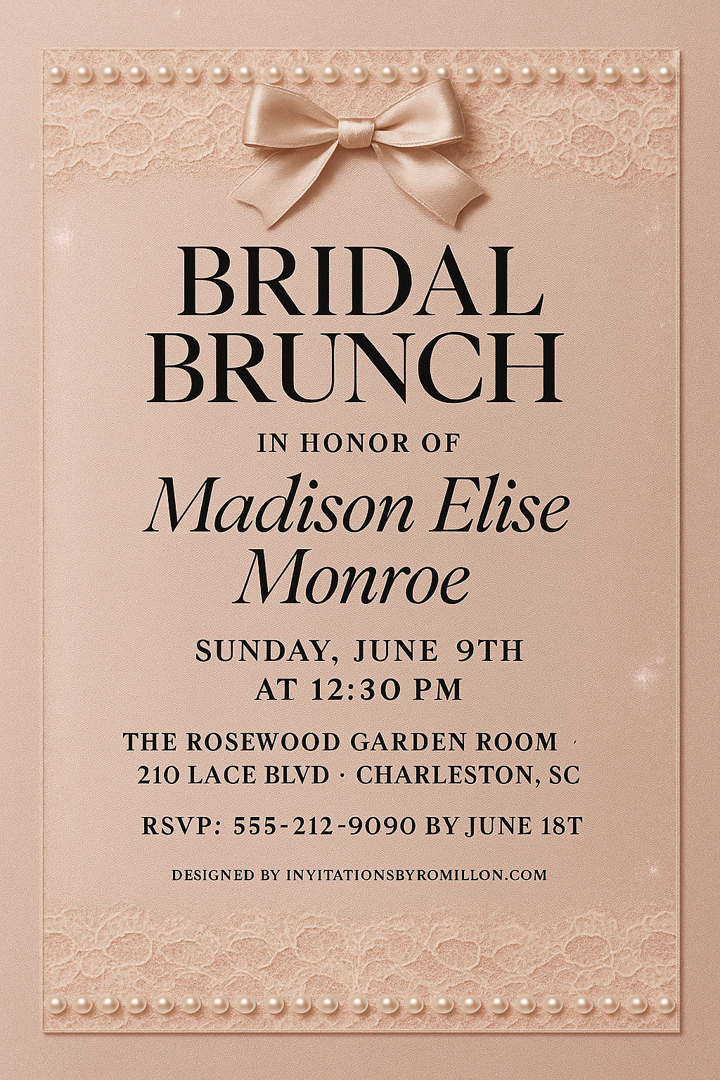 Elegant Bridal Brunch